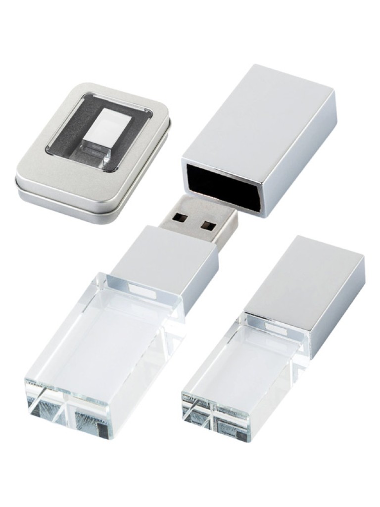 8190-16GB Kristal USB Bellek