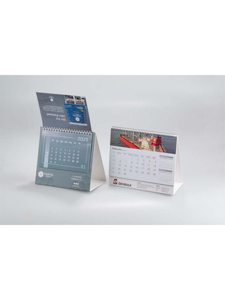 AMT-07 Sıvama Taşıyıcılı Masa Takvimi