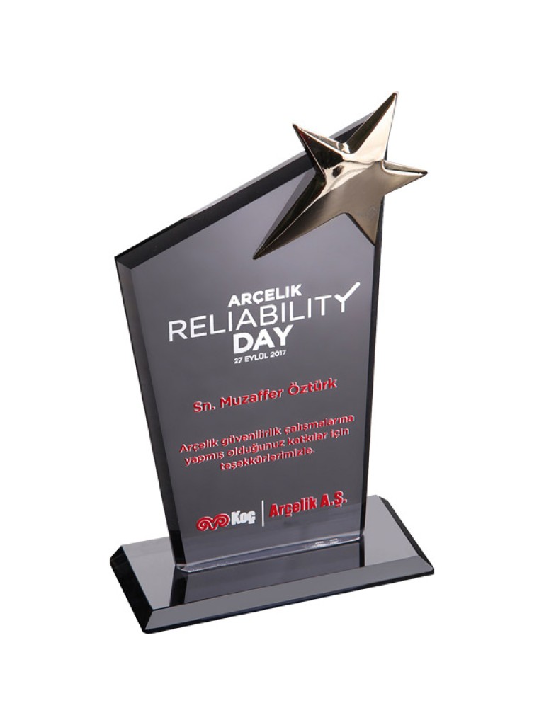 EKT-110-FM Kristal Plaket