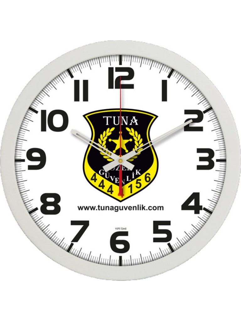 V30-333-G Plastik Duvar Saati