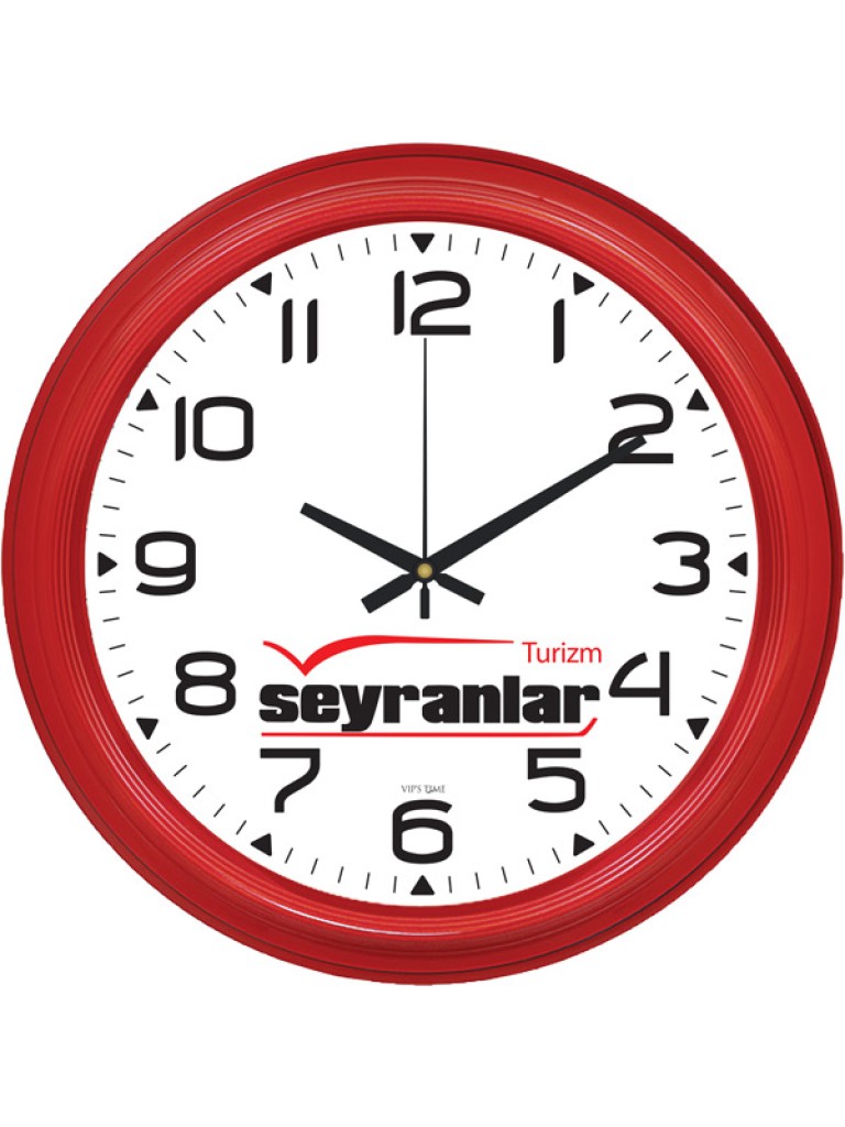 V30-504-K Plastik Duvar Saati