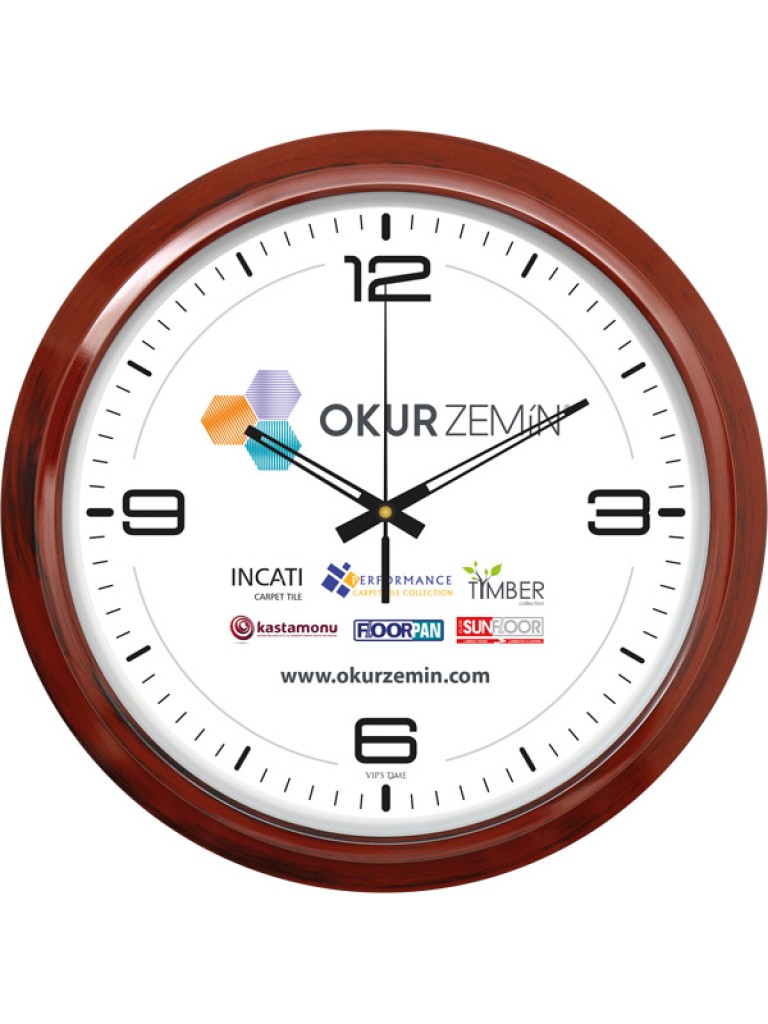V30-506-AH Plastik Duvar Saati