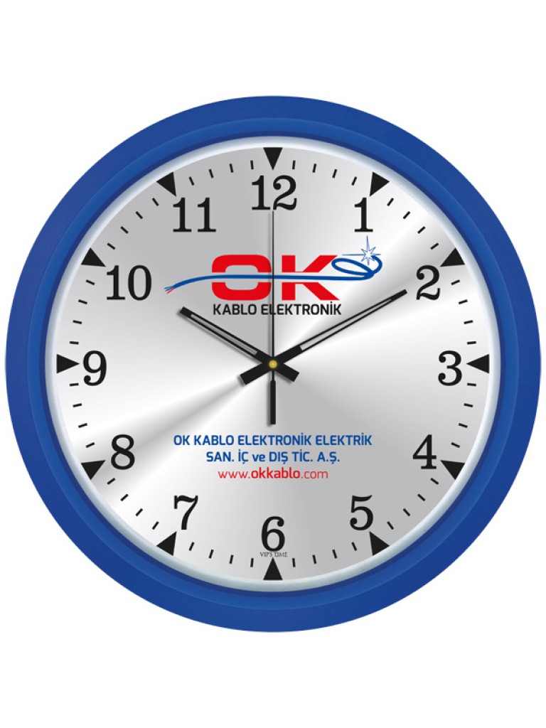 V30-506-LMZ Plastik Duvar Saati