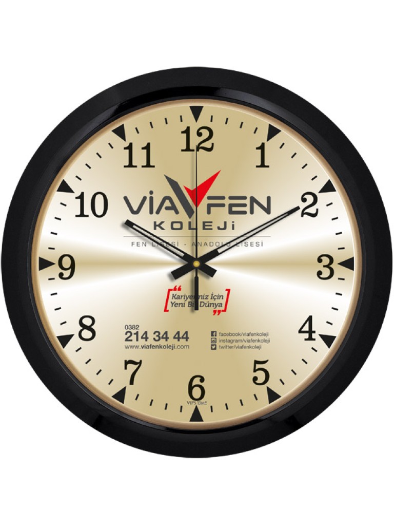 V30-506-SMZ Plastik Duvar Saati