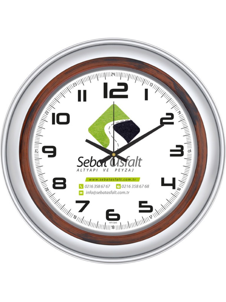 V30-509-G Plastik Duvar Saati