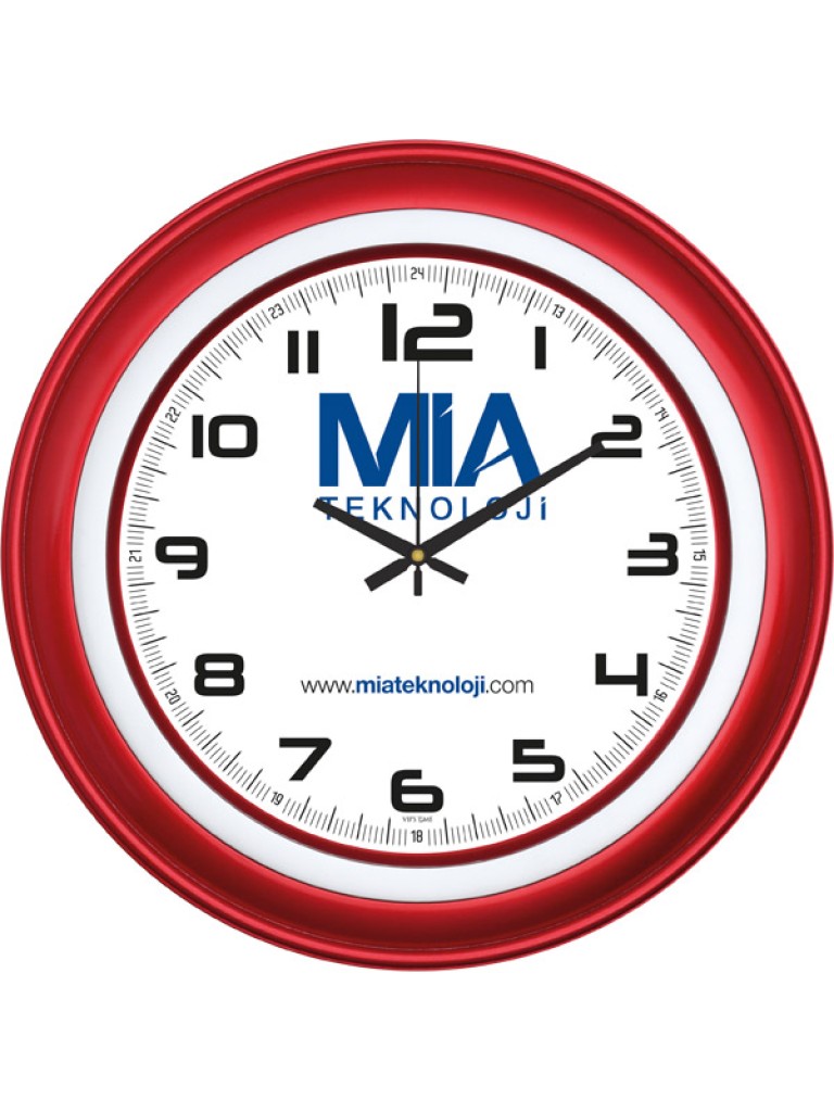 V30-509-K Plastik Duvar Saati