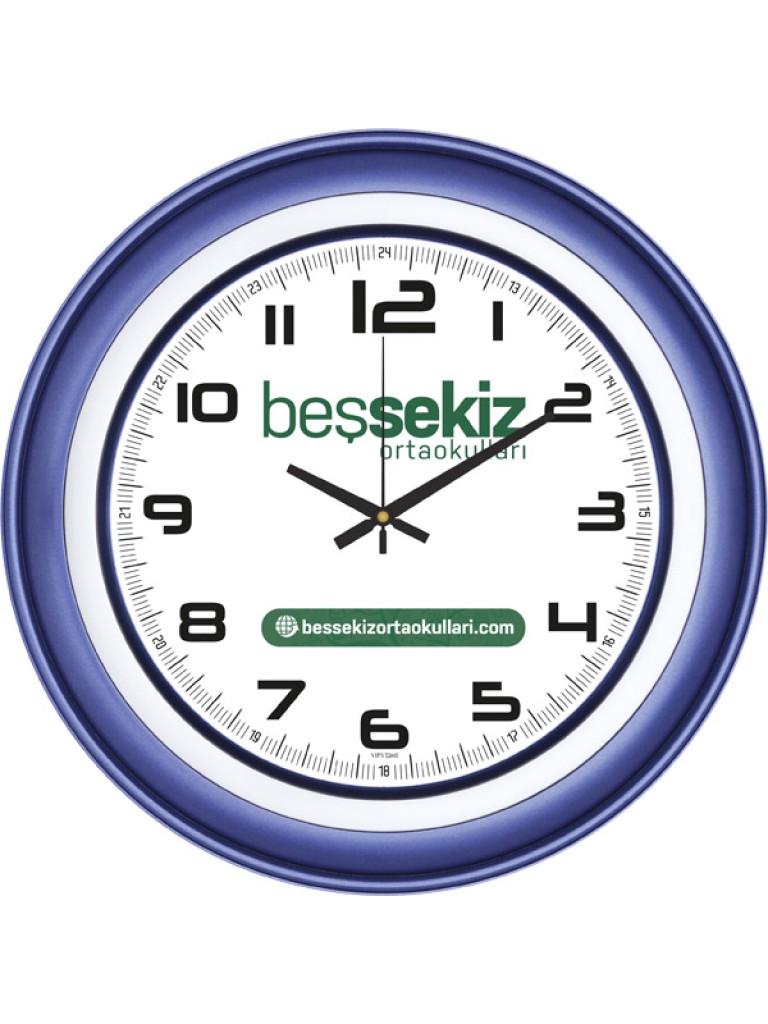 V30-509-L Plastik Duvar Saati