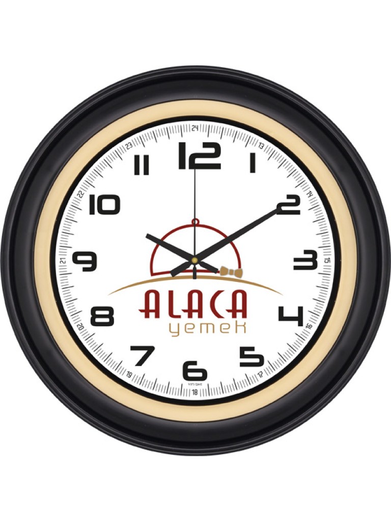 V30-509-S Plastik Duvar Saati