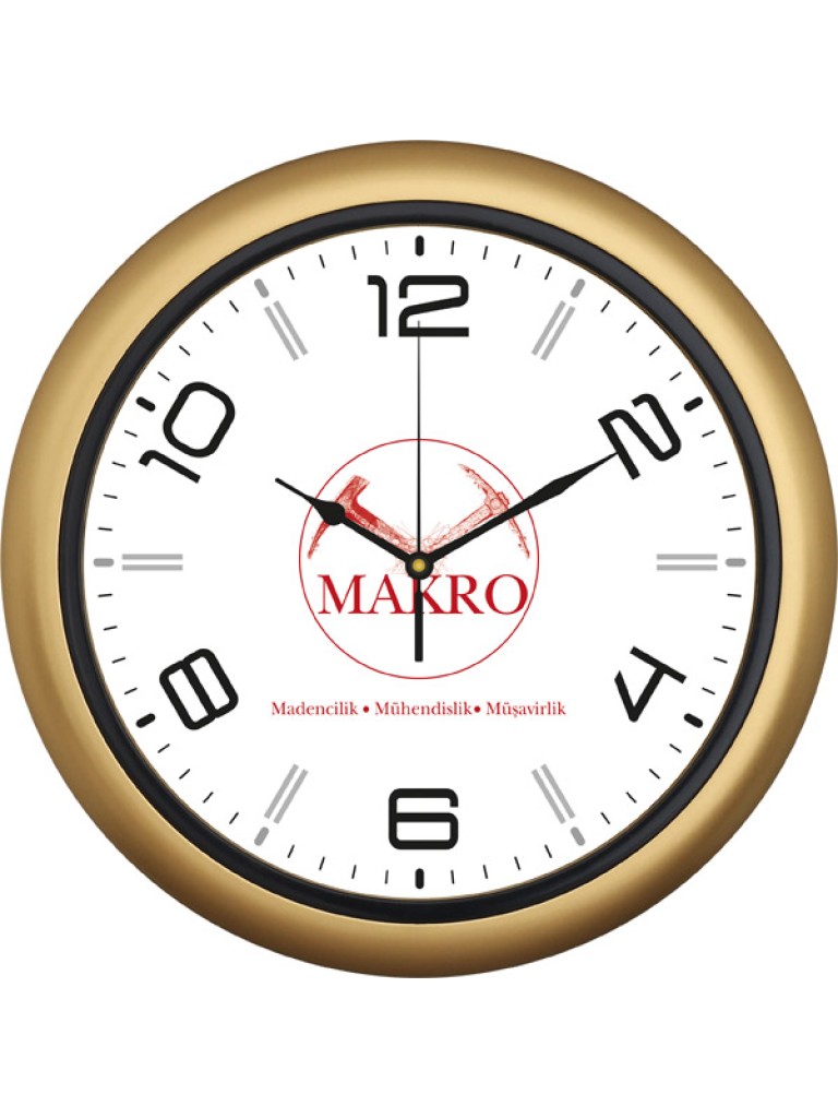 V30-510-A Plastik Duvar Saati