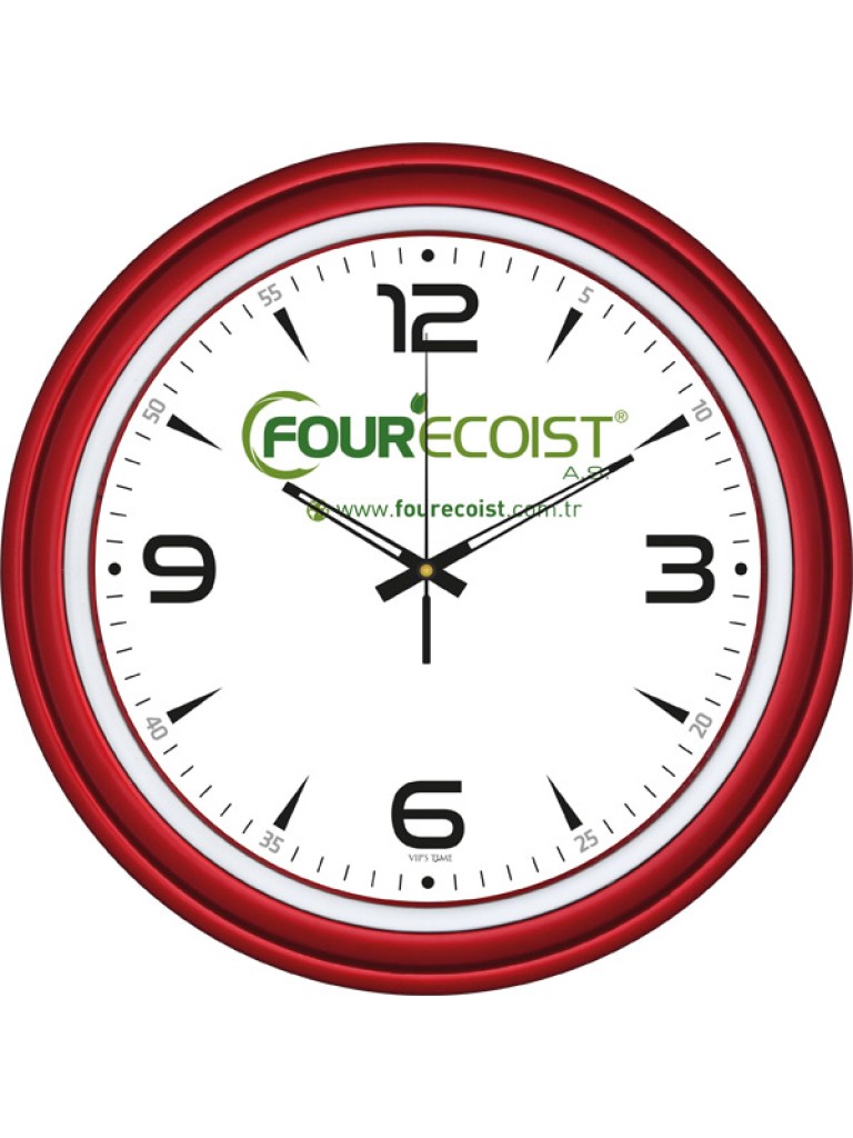 V30-522-K Plastik Duvar Saati