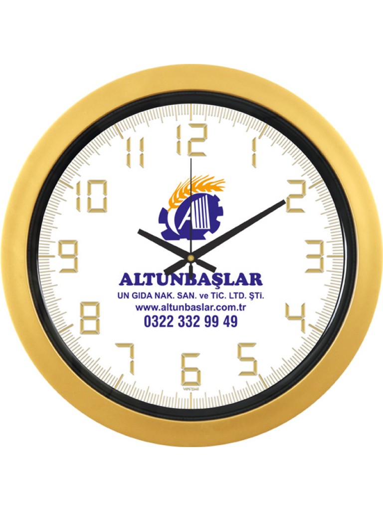 V30-546-AV Plastik Duvar Saati