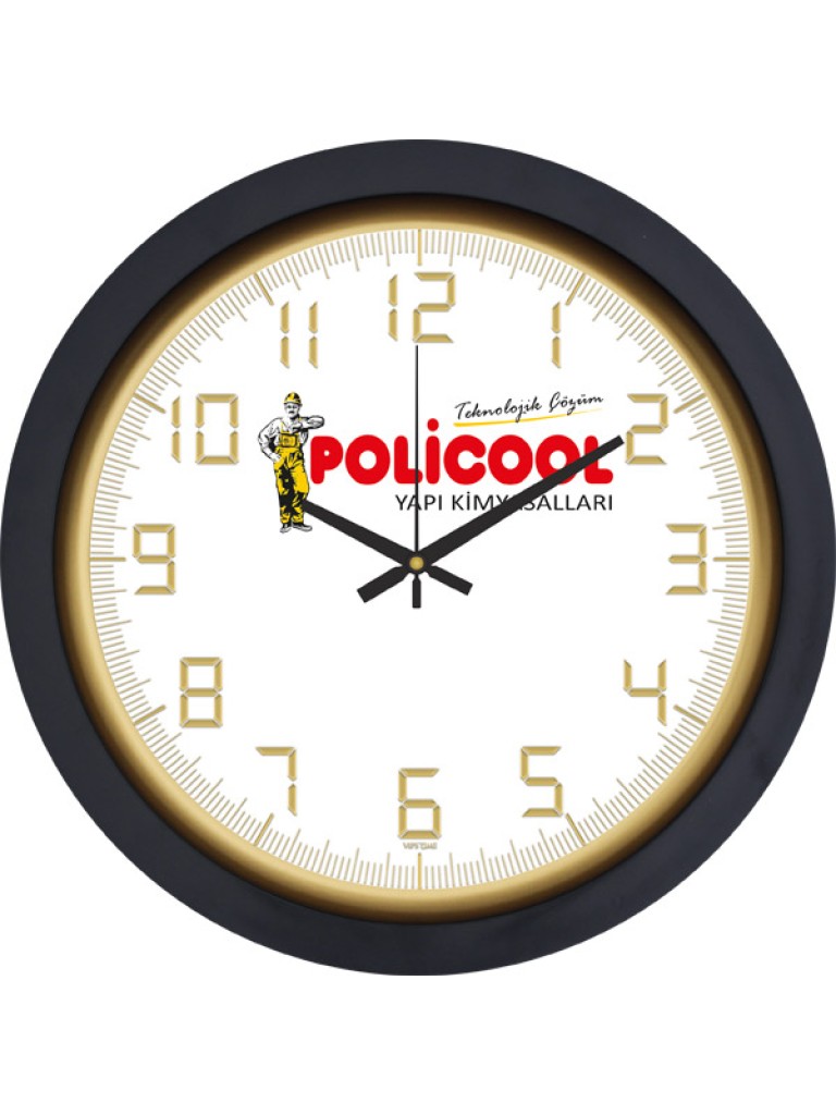 V30-546-SV Plastik Duvar Saati